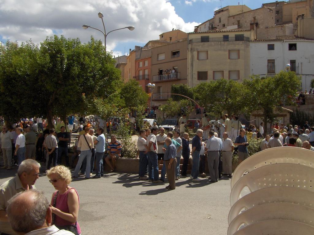 Apartaments La Fabrica Horta de Sant Joan Esterno foto
